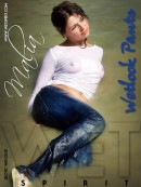 Malia in Wetlook Pants gallery from WETSPIRIT by Genoll