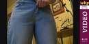 Mystiq is kept on the phone and pees her jeans video from WETTINGHERPANTIES by Skymouse
