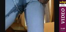 Ashleigh and Nicki play hold-it until they pee their jeans video from WETTINGHERPANTIES by Skymouse