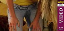 Toni wets her jeans video from WETTINGHERPANTIES by Skymouse