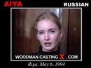 Aiya casting video from WOODMANCASTINGX by Pierre Woodman