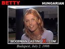 Betty Gabor casting video from WOODMANCASTINGX by Pierre Woodman
