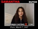 Samantha casting video from WOODMANCASTINGX by Pierre Woodman