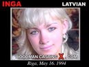 Inga casting video from WOODMANCASTINGX by Pierre Woodman