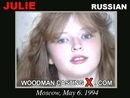 Julie casting video from WOODMANCASTINGX by Pierre Woodman