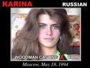Karina casting video from WOODMANCASTINGX by Pierre Woodman