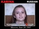 Karina casting video from WOODMANCASTINGX by Pierre Woodman