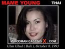 Mame Youn casting video from WOODMANCASTINGX by Pierre Woodman