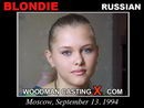 Blondie casting video from WOODMANCASTINGX by Pierre Woodman
