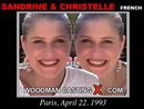 Christelle & Sandrine casting video from WOODMANCASTINGX by Pierre Woodman