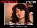 Nathalie casting video from WOODMANCASTINGX by Pierre Woodman