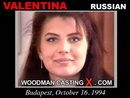 Valentina casting video from WOODMANCASTINGX by Pierre Woodman