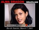 Alma Dragon casting video from WOODMANCASTINGX by Pierre Woodman