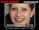 Ann Kiray casting video from WOODMANCASTINGX by Pierre Woodman