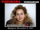 Theodora casting video from WOODMANCASTINGX by Pierre Woodman