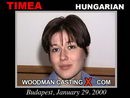 Timea casting video from WOODMANCASTINGX by Pierre Woodman