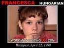 Francesca casting video from WOODMANCASTINGX by Pierre Woodman