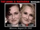 Tatjana Et Natasha casting video from WOODMANCASTINGX by Pierre Woodman