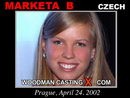 Marketa B casting video from WOODMANCASTINGX by Pierre Woodman