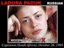 Laoura Paouk casting video from WOODMANCASTINGX by Pierre Woodman