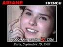 Ariane casting video from WOODMANCASTINGX by Pierre Woodman