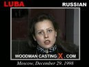 Luba casting video from WOODMANCASTINGX by Pierre Woodman