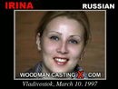 Irina casting video from WOODMANCASTINGX by Pierre Woodman