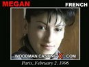 Megan casting video from WOODMANCASTINGX by Pierre Woodman