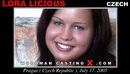 Lora Licious casting video from WOODMANCASTINGX by Pierre Woodman