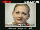 Irina casting video from WOODMANCASTINGX by Pierre Woodman