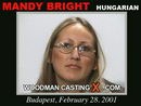 Mandy Bright casting video from WOODMANCASTINGX by Pierre Woodman