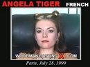 Angela Tiger casting video from WOODMANCASTINGX by Pierre Woodman