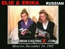 Erika and Elie casting video from WOODMANCASTINGX by Pierre Woodman