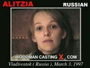 Alitzia casting video from WOODMANCASTINGX by Pierre Woodman