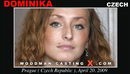 Dominika casting video from WOODMANCASTINGX by Pierre Woodman