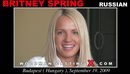 Britney Spring casting video from WOODMANCASTINGX by Pierre Woodman