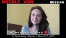 Nataly Von casting video from WOODMANCASTINGX by Pierre Woodman