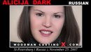 Alicija Dark casting video from WOODMANCASTINGX by Pierre Woodman
