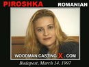 Piroshka casting video from WOODMANCASTINGX by Pierre Woodman
