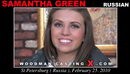 Samantha Green casting video from WOODMANCASTINGX by Pierre Woodman