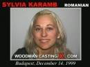 Sylvia Karamb casting video from WOODMANCASTINGX by Pierre Woodman
