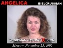 Angelica casting video from WOODMANCASTINGX by Pierre Woodman