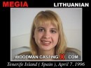 Megia casting video from WOODMANCASTINGX by Pierre Woodman