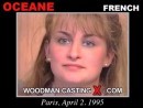 Oceane casting video from WOODMANCASTINGX by Pierre Woodman