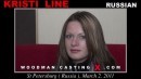 Krsti Line casting video from WOODMANCASTINGX by Pierre Woodman