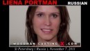 Liena Portman casting video from WOODMANCASTINGX by Pierre Woodman