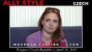 Ally Style casting video from WOODMANCASTINGX by Pierre Woodman