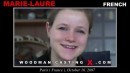 Marie-laure casting video from WOODMANCASTINGX by Pierre Woodman