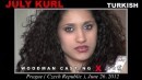 July Kurl casting video from WOODMANCASTINGX by Pierre Woodman