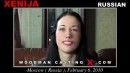 Xenija casting video from WOODMANCASTINGX by Pierre Woodman